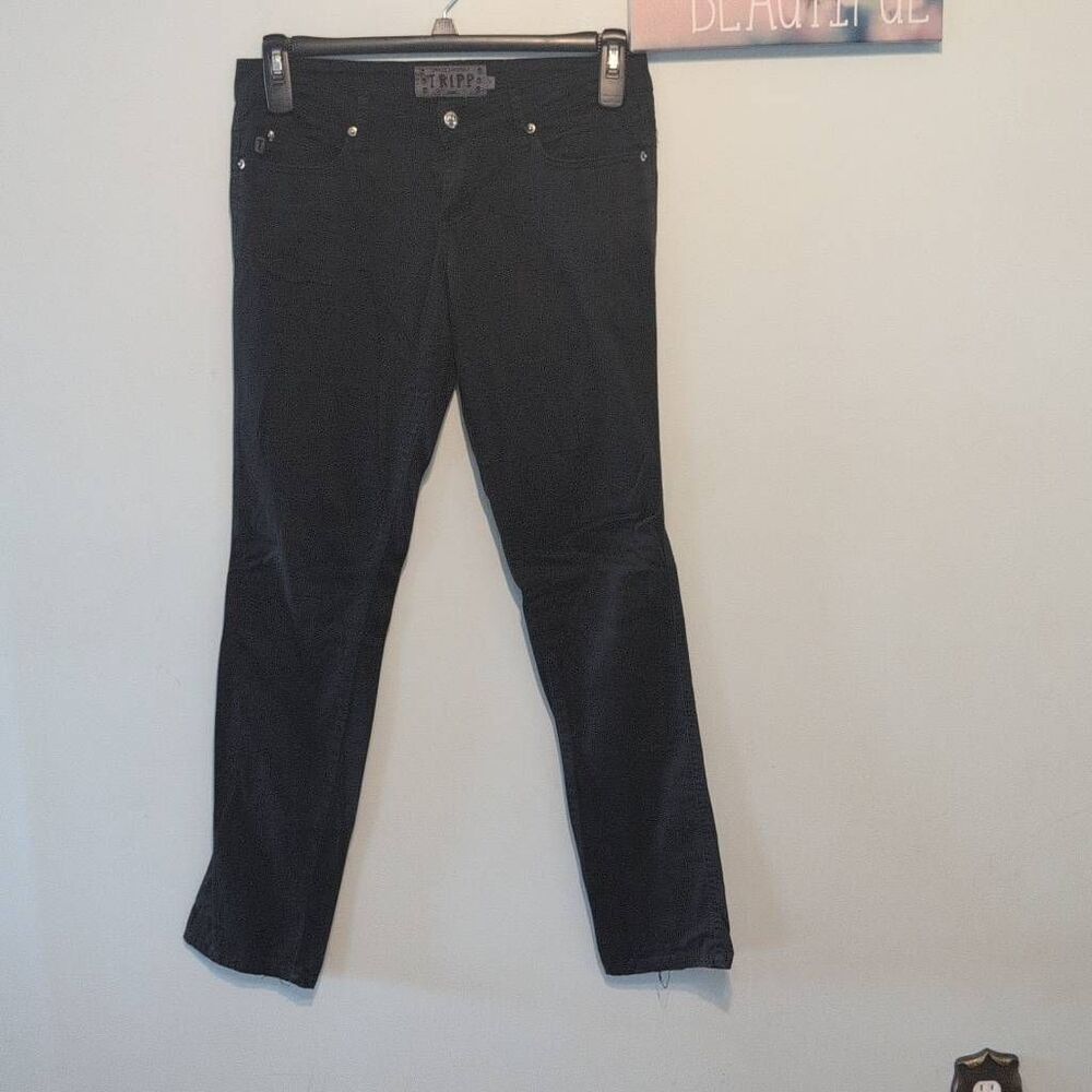 TRIPP NYC WOMEN'S BLACK SKINNY JEANS SIZE 7 Stretch